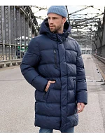 Daiber JN 1368 Pánský zimní kabát 02.1368 navy Daiber JN 1368 Pánský zimní kabát 02.1368 navy