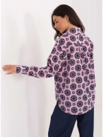 Košile LK KS 510190.20P růžová