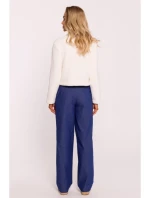 M807 Oříznuté medvídkové sako - ecru barva M807 Oříznuté medvídkové sako - ecru barva