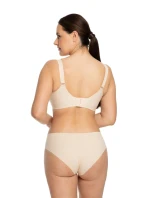 Dámský sportovní top Jelly bra comfort beige - JULIMEX