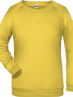 Daiber JN 793 Dámská raglánová mikina 02.0793 yellow