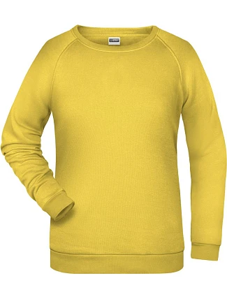 Daiber JN 793 Dámská raglánová mikina 02.0793 yellow