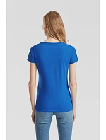 Fruit of the Loom Lady-Fit Valueweight V-Neck T Dámské tričko s výstřihem do V 16.1398 white Fruit of the Loom Lady-Fit Valueweight V-Neck T Dámské tričko s výstřihem do V 16.1398 white