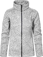 Promodoro 7725 Dámská pletená fleecová bunda 40.7725 heather grey Promodoro 7725 Dámská pletená fleecová bunda 40.7725 heather grey