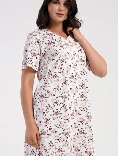 Dámská noční košile s krátkým rukávem Růže