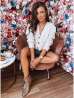 Dámský svetr SISTERS light beige FashionStreet MY1959z Dámský svetr SISTERS light beige FashionStreet MY1959z