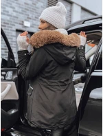 Dámská bunda SNOWFALL parka černá FashionStreet TY4087