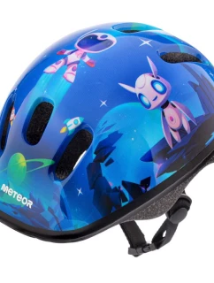 Cyklistická přilba Meteor KS06 Alien Jr 17438 r. XS 44-48 cm dětské