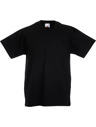Fruit of the Loom Kids Original T Dětské tričko 16.1019 black