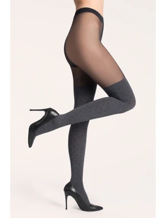 Gabriella Fabia kód 408 barva: melange graphite