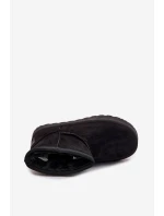 Dětské sněhové boty Big Star – černé