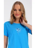 Dámské domácí šaty s krátkým rukávem Pampeliška