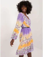 Šaty DHJ SK 10201 1.85 světle fialová Šaty DHJ SK 10201 1.85 světle fialová