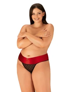 Jedinečná tanga Tienesy thong 2XL/3XL - Obsessive