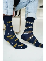 Pánské ponožky Trumpety a saxofony 0125.078 Pánské ponožky Trumpety a saxofony 0125.078