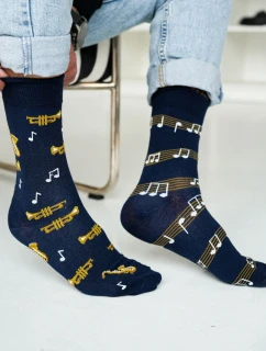 Pánské ponožky Trumpety a saxofony 0125.078