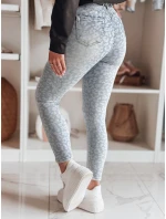 Dámské úzké džínové kalhoty s páskem FELINA modrá FashionStreet UY2474