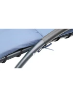 Lehátko se slunečníkem BERGAMO 200x125x180CM tmavě modré