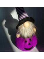 DÝNĚ DEKORATIVNÍ FIGURKA 35CM LED HALLOWEEN FIALOVÁ