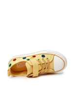 Dětské Tenisky Se Suchým Zipem BIG STAR JJ374056 Žluté