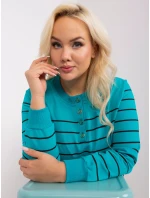 Halenka RV BZ 9243.27P tyrkysová Halenka RV BZ 9243.27P tyrkysová