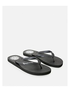 Plážové žabky RIP CURL Icons Of Surf Bloom Open Toe, černé