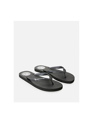 Plážové žabky RIP CURL Icons Of Surf Bloom Open Toe, černé