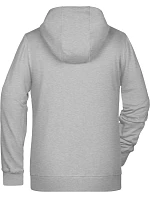 Daiber 8025 Dámská mikina s kapucí 02.8025 grey heather Daiber 8025 Dámská mikina s kapucí 02.8025 grey heather