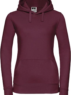 Russell Athletic 265F Dámská mikina s kapucí "Authentic" 10.265F burgundy