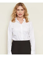 NEOBLU Blaise Women Mikro keprová halenka s dlouhým rukávem 24.3183 deep black NEOBLU Blaise Women Mikro keprová halenka s dlouhým rukávem 24.3183 deep black