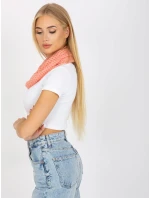 Dámský šátek AT CH BF48181 Korálový Dámský šátek AT CH BF48181 Korálový