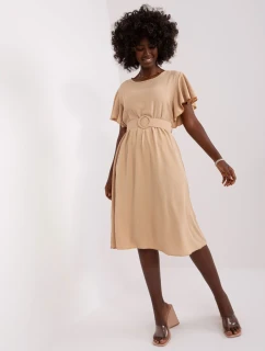 Šaty DHJ SK 5648.07 béžové