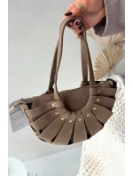 Dámská kabelka z přírodního semiše Marivane – béžová