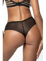 Dámské tanga Brasiliana V-10555 Černá - Axami