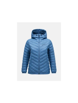 Peak Performance W Frost Down Hood Jacket modrá