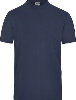 Daiber JN 1802 Pánské pracovní tričko z bio bavlny - Solid 02.1802 navy
