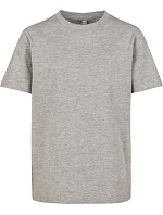 Build your Brand BY 116 Dětské tričko z těžké bavlny 56.0116 heather grey