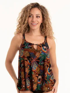 Style Mabel Top tankini - horní díl 8855-1 safari - RosaFaia