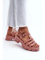 Vonné Dámské Sandály ZAXY NN285038 Špinavě Růžové