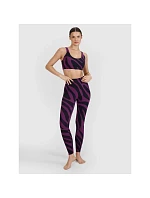 Rychleschnoucí dámské legíny na jógu a pilates 4F 4FWSS25TFTIF325-50A Rychleschnoucí dámské legíny na jógu a pilates 4F 4FWSS25TFTIF325-50A