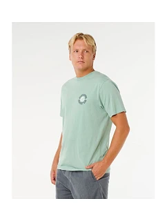 Pánské tričko RIP CURL Pacific Rinse Circle Tee, zelené