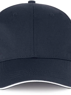 WK WKP 145 6 panelová kšiltovka 20.145W navy/white