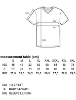 Promodoro 3082 Pánské tričko "Slim Fit" s výstřihem do V 40.3082 white