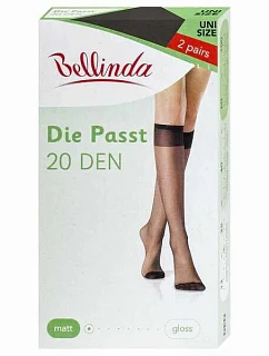 Dámské  silonkové podkolenky DIE PASST 20 DEN - BELLINDA