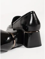 Krásné dámské  polobotky černé Obcas