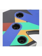 Multifunkční push-up deska HMS PU10 červená