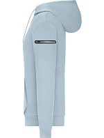 Daiber 8045 Dámská interlock mikina s kapucí 02.8045 milky blue
