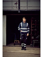 Yoko HVK 05 Hi-Vis mikina s kapucí 79.VK05 hi vis yellow/navy Yoko HVK 05 Hi-Vis mikina s kapucí 79.VK05 hi vis yellow/navy