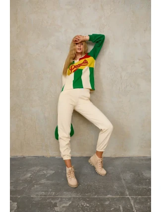 Semišové boty Trapper Tiered Světle béžová Dalles