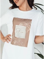 FAGOS dámské tričko bílé FashionStreet RY2592